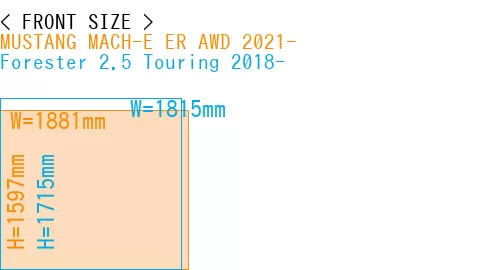 #MUSTANG MACH-E ER AWD 2021- + Forester 2.5 Touring 2018-